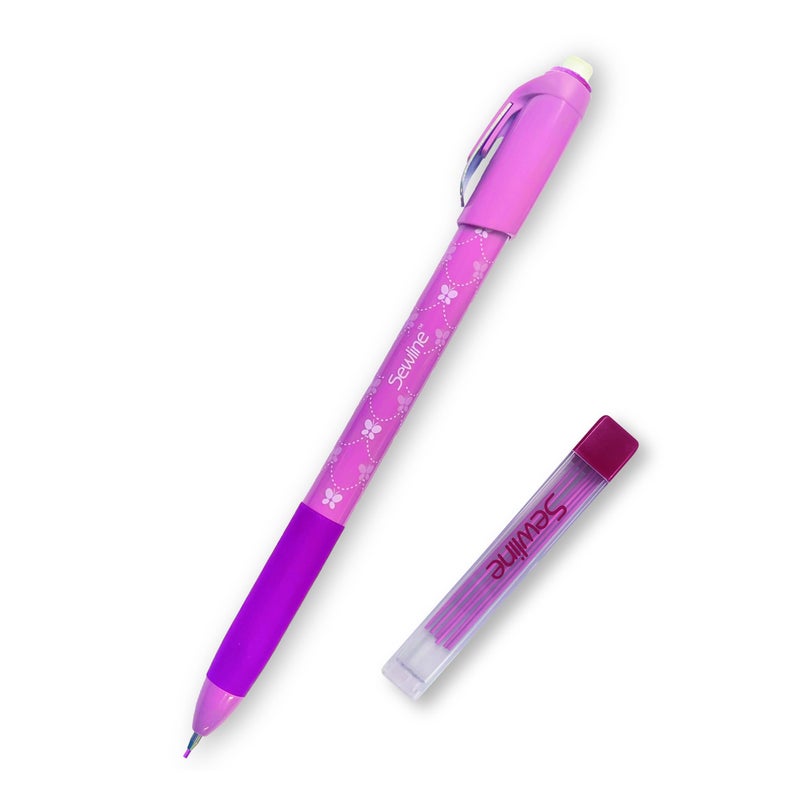 Sewline Fabric Mechanical Pencil Pink, - Image 1